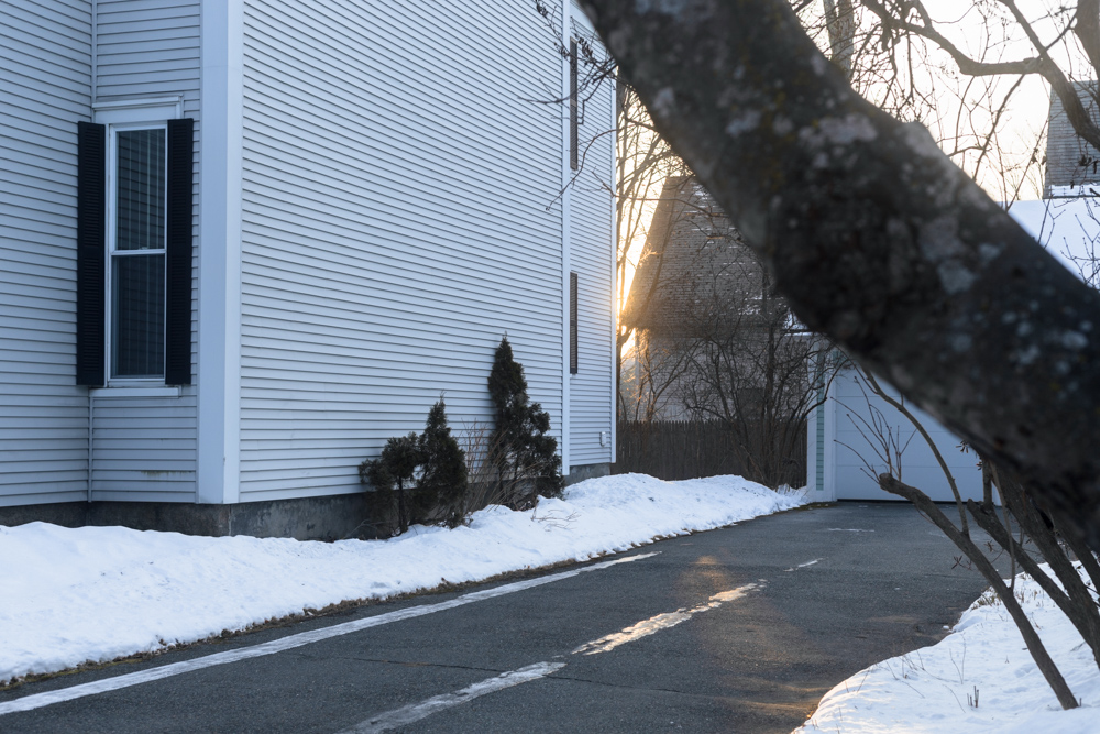 Light Beyond Driveway