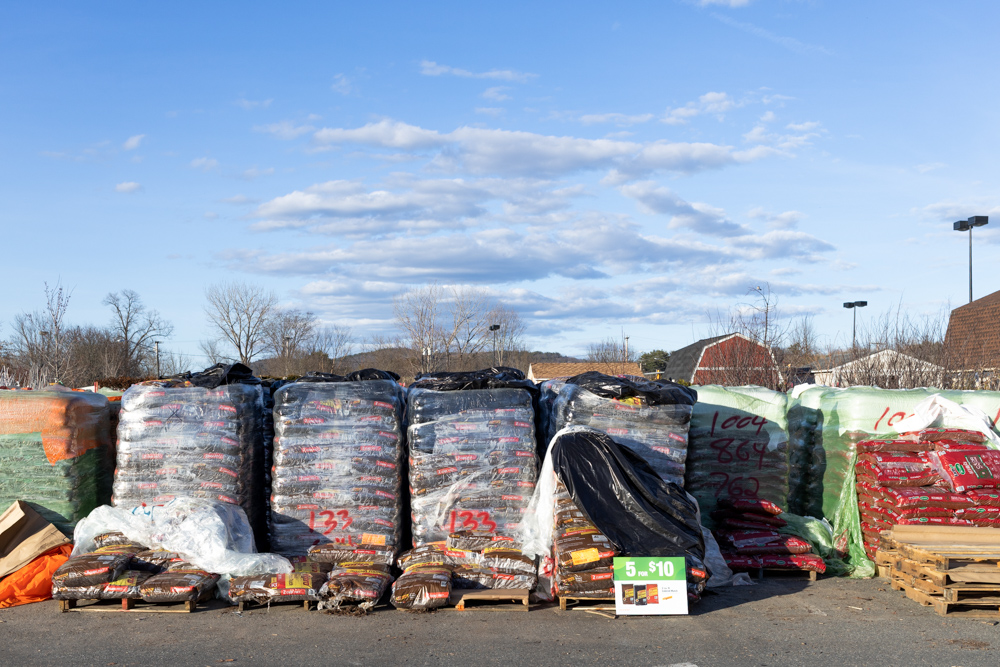 Mulch and Sky