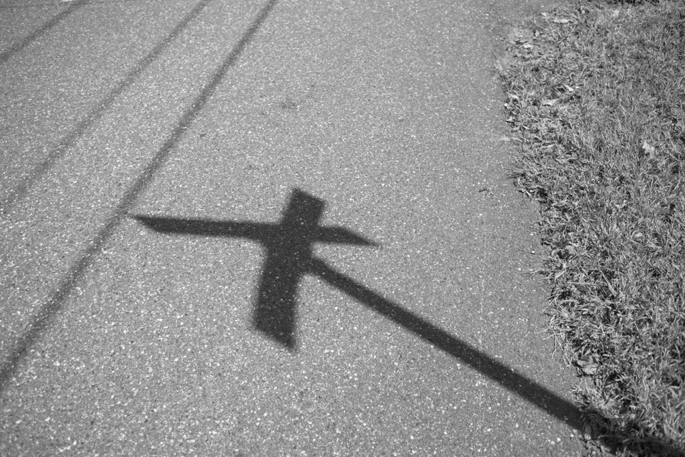 Street Sign Shadow