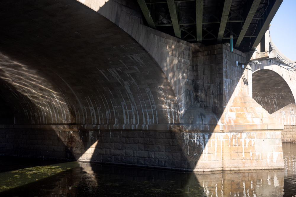 Looking Under a Bridge