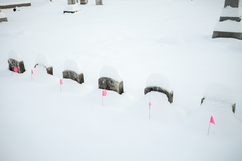 Marked Headstones